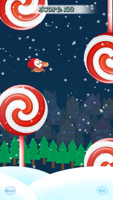 Flappy_Santa screenshot 3
