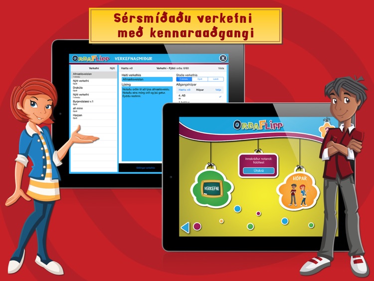 Orðaflipp - Fyrir krakka sem þora að skapa screenshot-4