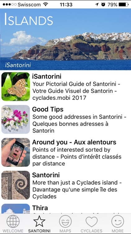 Santorini - The Cyclades in Your Pocket