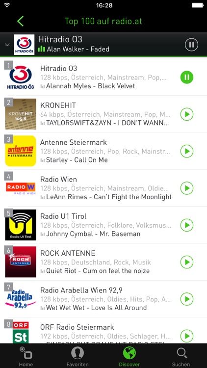 radio.at - Der Radioplayer