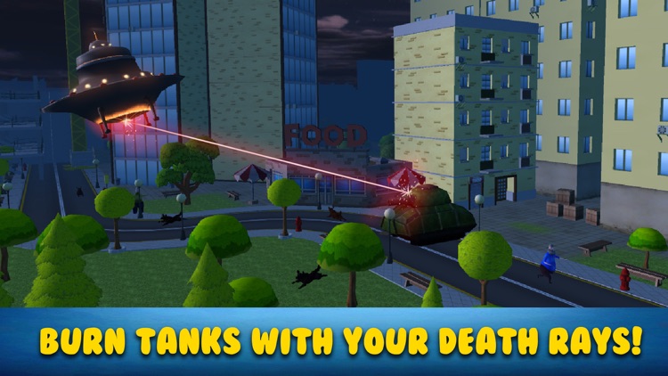 Cartoon Aliens Invasion: UFO Swarm Simulator Full