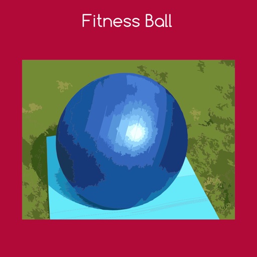 Strengthening with Fitness Ball icon