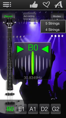 Game screenshot Easy Bass Tuner mod apk