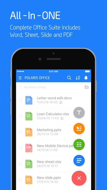Polaris Office - Docs, PDF Reader & Editor screenshot-0