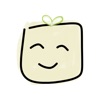 Tofu by mDeltaV - cute food stickers for iMessage