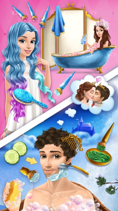 How to cancel & delete Princess Gloria Ice Salon - Frozen Beauty Makeover from iphone & ipad 2