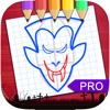 Sketch Drawing Vampires & Werewolf Pictures Pro