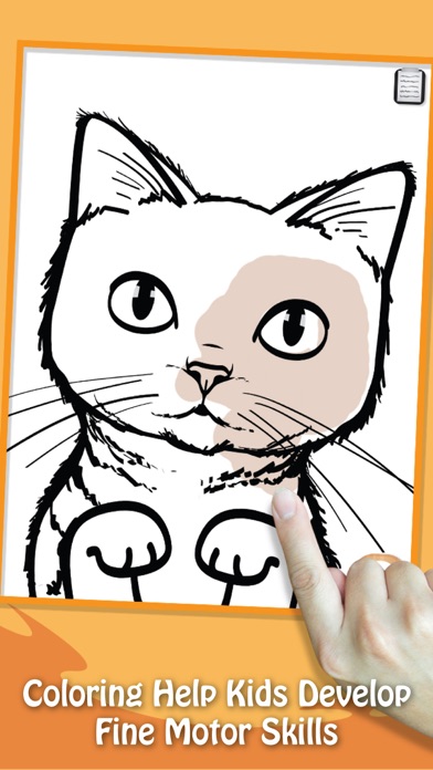 How to cancel & delete Paint & Play Cats, Coloring Book For Kids from iphone & ipad 4