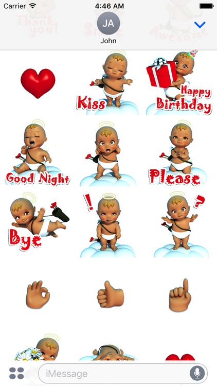 Cupi Stickers Valentine's Day Pack