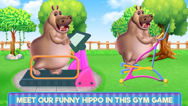 Gym Time with Hippo(圖1)-速報App