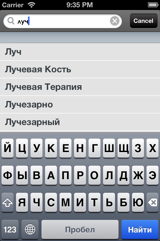 Russian Dictionary screenshot 2