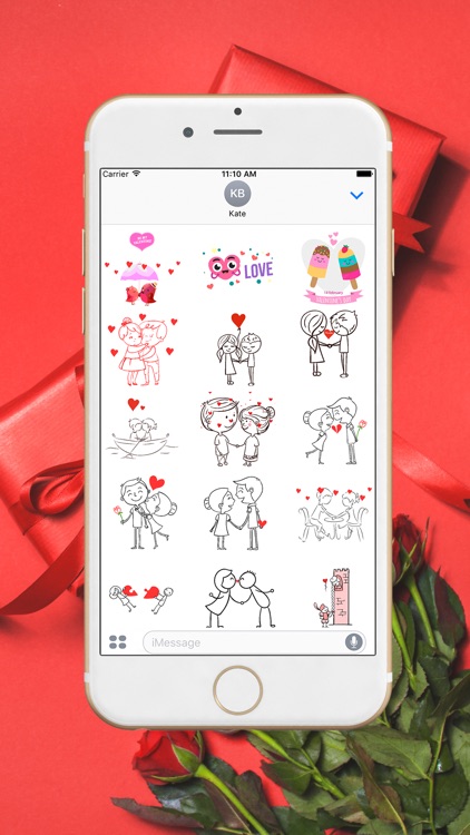 Love couples GIF Stickers
