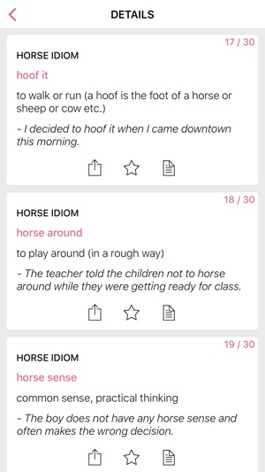 Animal Number idioms in English(圖2)-速報App