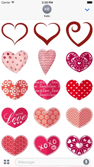 Love Stickers #2 for iMessage(圖1)-速報App