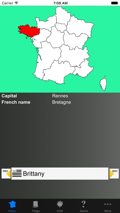 France State Maps, Flags & Info