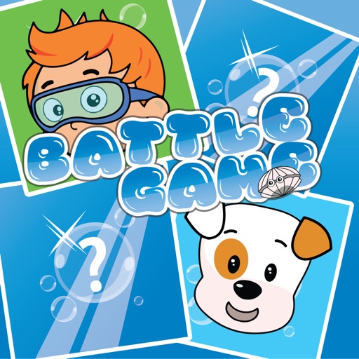 Bubble Battle Cards for Guppies (Matching Game) Icon