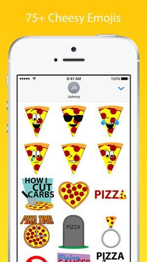 Pizzamoji: Pizza Emoji Stickers(圖3)-速報App