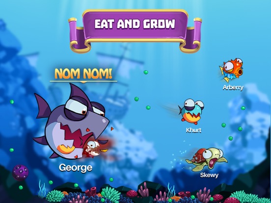 EatMe.io:  Hungry Fish Attack! на iPad