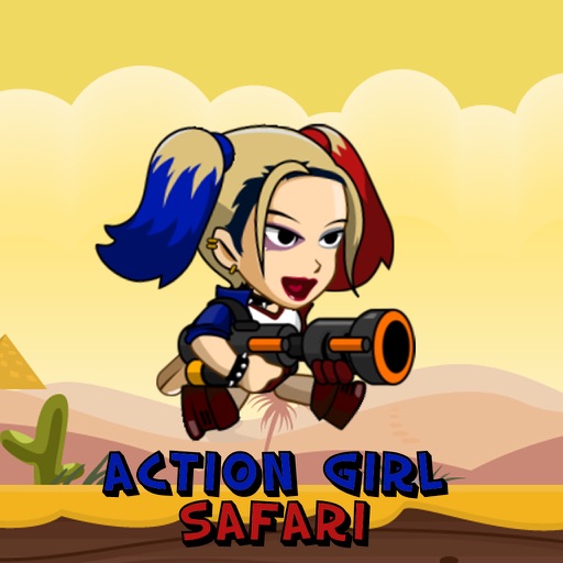 Action Girl Safari Icon