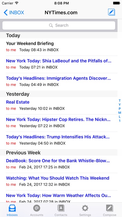 ChronoMail screenshot-4