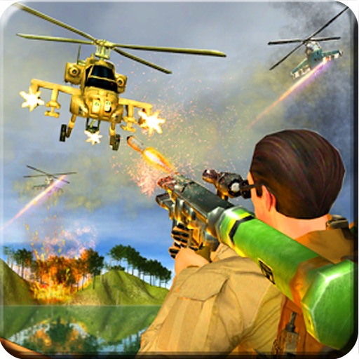 Heavy Gunship Helicopter War