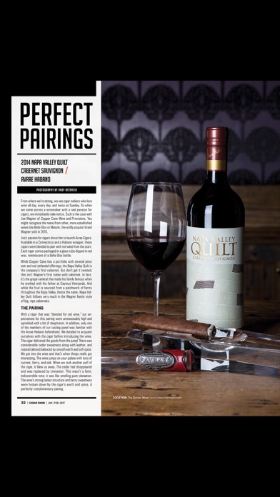 Cigar Snob Magazine screenshot1