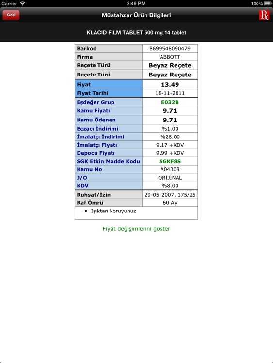 RxMediaPharma - iPad sürümü screenshot-3