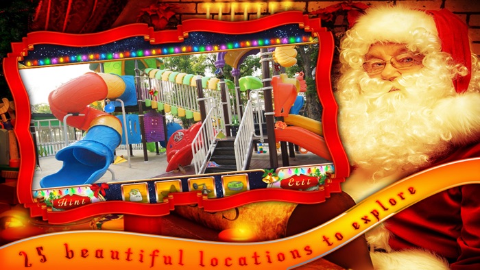 Hidden Objects Game Santas Workshop