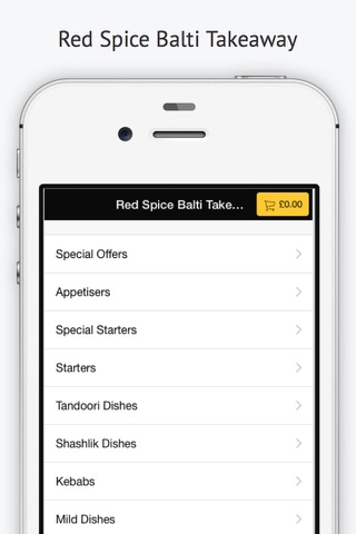 Red Spice Balti Takeaway screenshot 2
