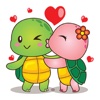 The Turtle In Love Emoji