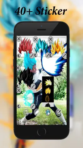 Game screenshot Редактор фотографий для Super Saiyan: Blue Hair E apk