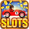 Racing Track Slots: Be the luckiest rally driver