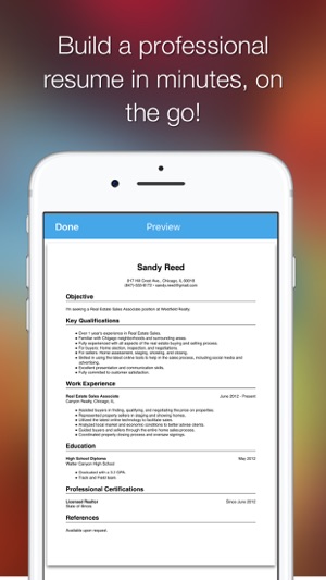 Resume Builder: Free CV Maker with Cover