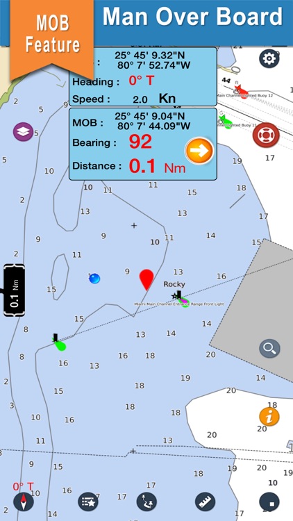 Gulf Coast GPS Nautical Charts screenshot-3