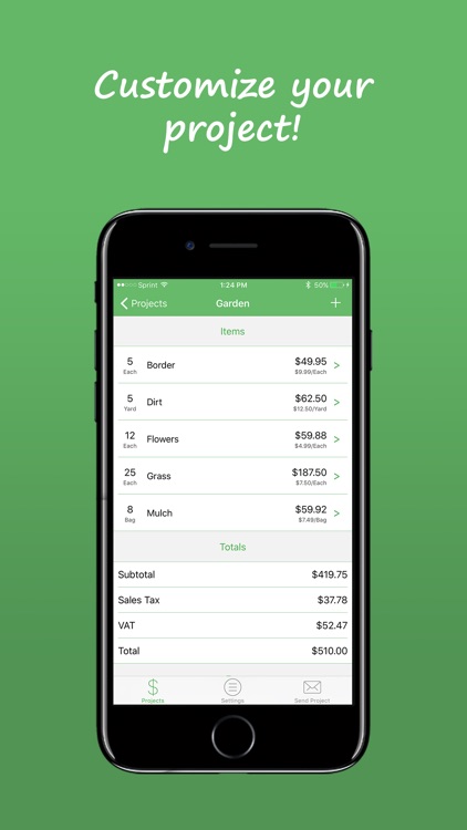 ProjectCalc screenshot-3