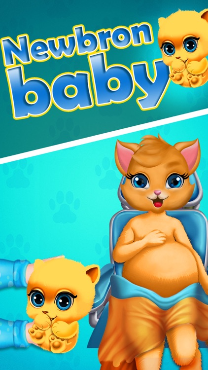 My Pet Kitty Newborn Baby - Mommy & Baby Care Game