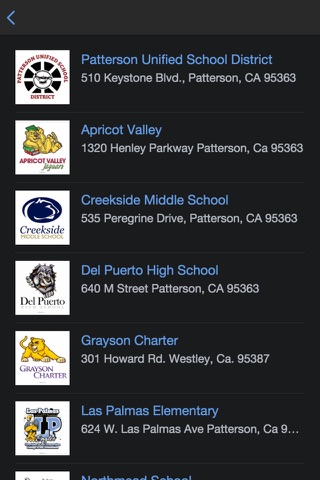 Patterson Unified School District screenshot 2