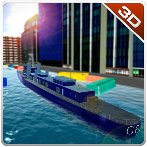 Navy Ship Parking & Crazy driving 3d simulator Icon