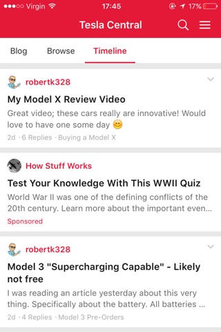 Tesla Central Forums screenshot 4