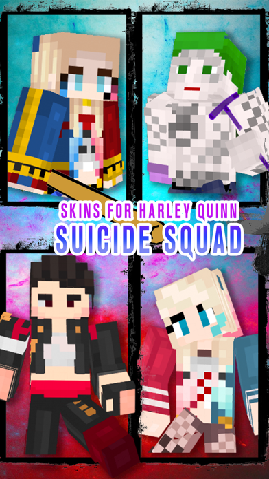 How to cancel & delete Skins for Harley & Suicide Squad for Minecraft from iphone & ipad 1