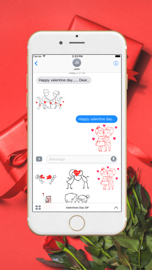 Love couples GIF Stickers(圖2)-速報App