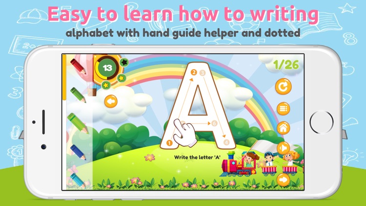 Learning English Writing For Kids in Kindergart