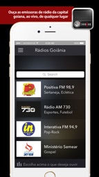 R&aacute;dios de Goi&acirc;nia ao Vivo - Lite Captura de tela 1