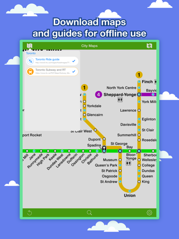 Torontoシティマップス - ニューヨークを YTO を MTR & Travel Guidesのおすすめ画像1