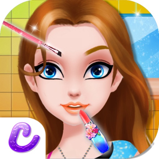 Chic Lady's Makeup Fever-Beauty Facial Spa Icon