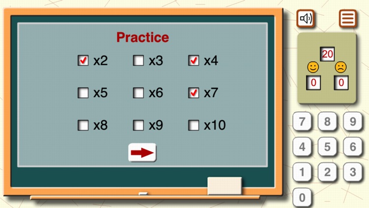 Multiplication Tables: Learning screenshot-3