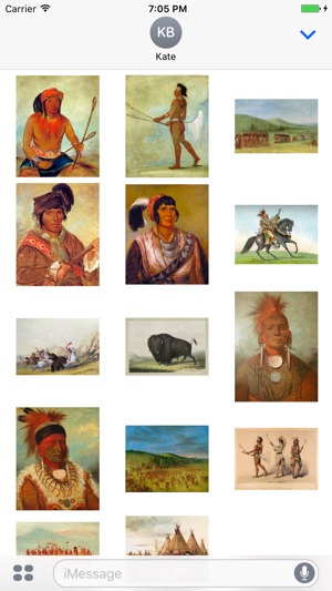 George Catlin Artworks Stickers(圖2)-速報App