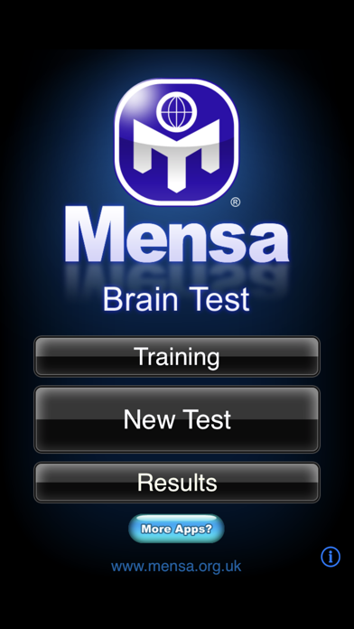 Mensa Brain Test Screenshot 1