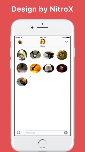 Eagle emoji stickers by NitroX for iMessage(圖2)-速報App