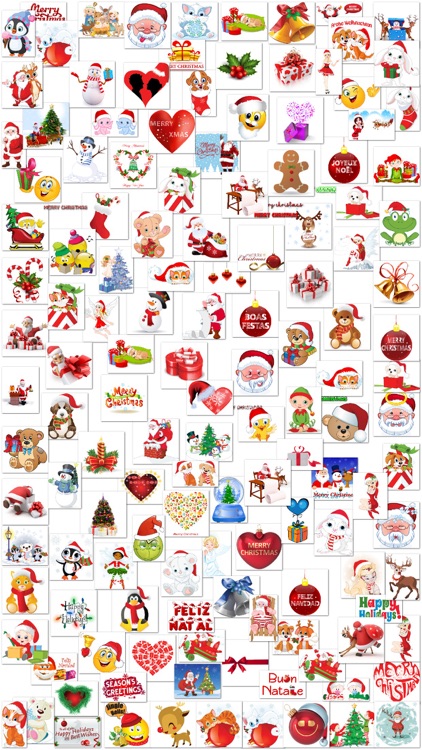 Sweet Christmas Stickers for iMessage